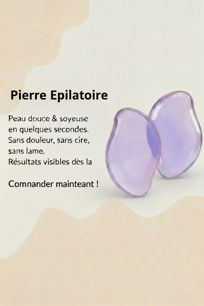 Épilateur en pierre de Crystal - Hair Eraser